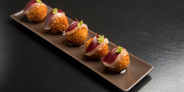 Croquetas con jamón ibérico