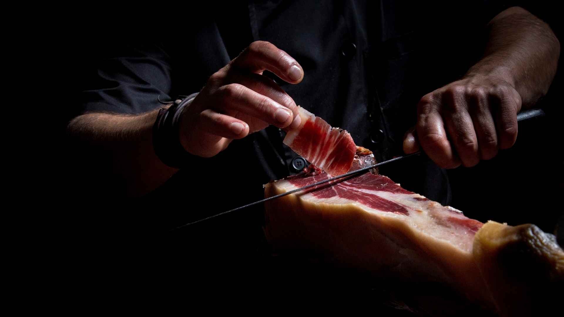 Bombones con jamón ibérico